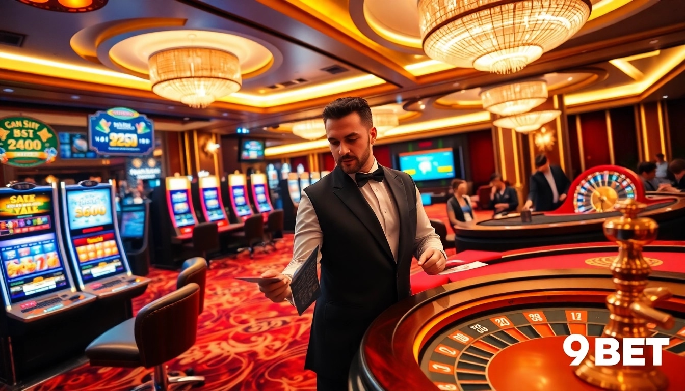 Experience the excitement at Nhà cái 9BET, featuring stunning casino games and betting opportunities.