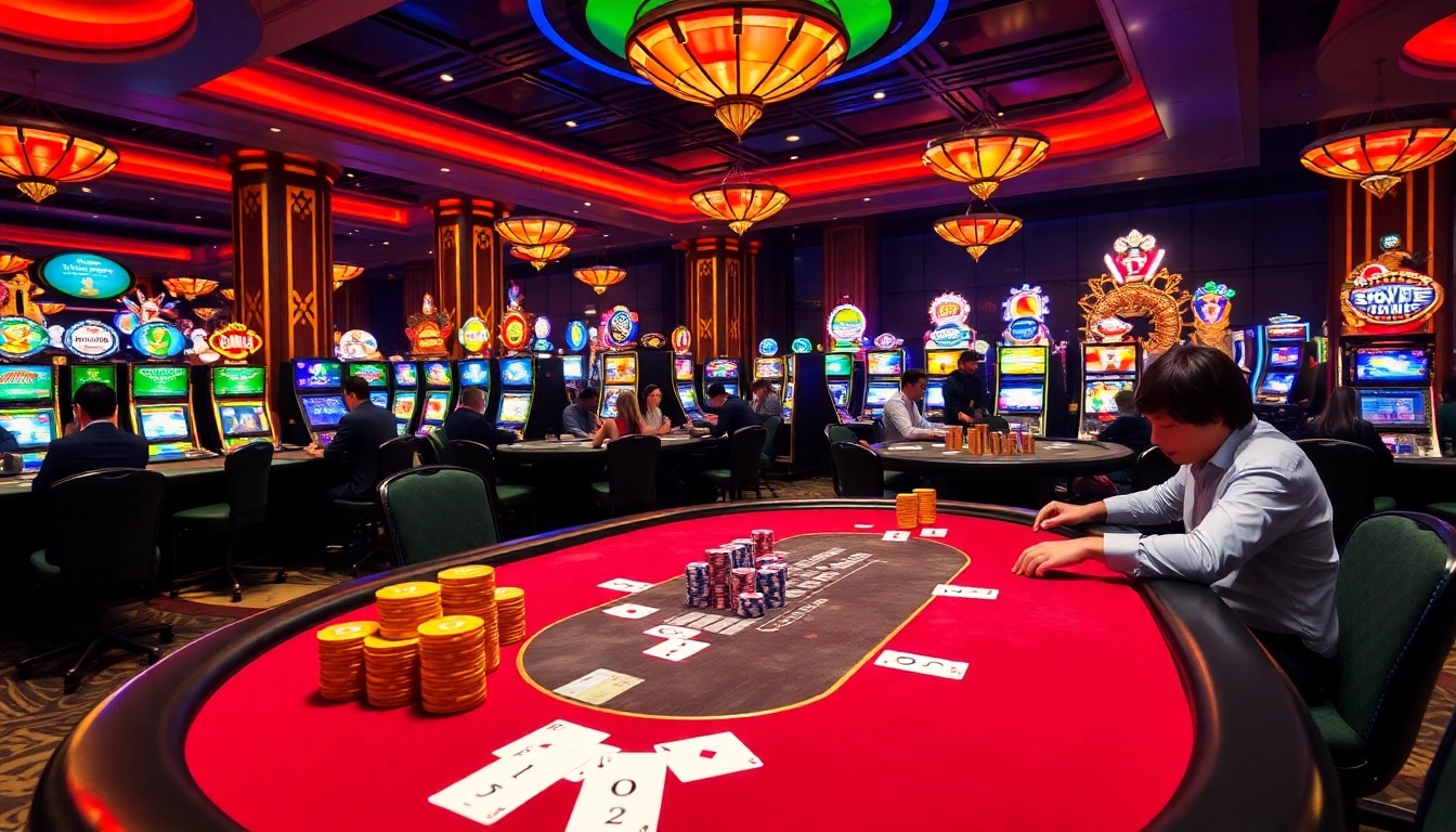 Experience thrilling casino action at https://tx88org.com/ with vibrant slot machines and poker games.