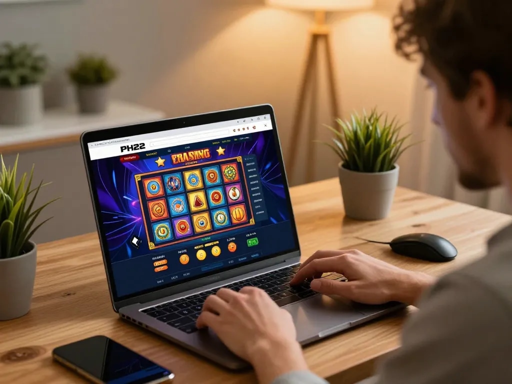 Enjoy engaging slot games at https://ph22.net.ph/ while relaxing in a cozy home atmosphere