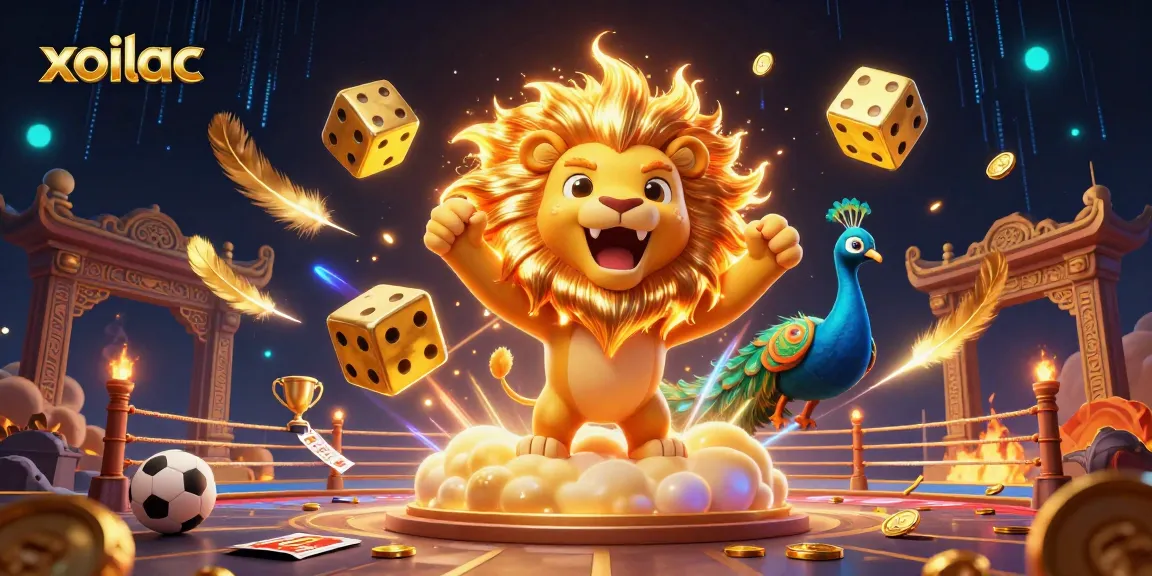 Engage with xoilac's thrilling sports betting experience featuring dynamic characters and game elements.