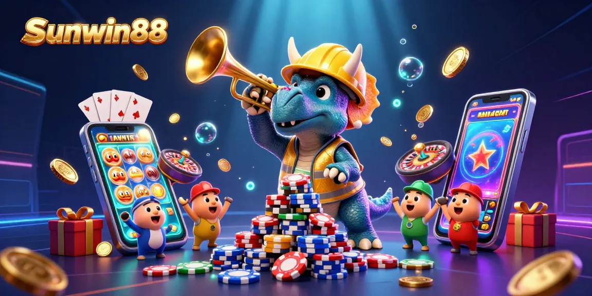 Engage with sunwin88 and experience the thrill of online slots amidst a vibrant casino atmosphere.