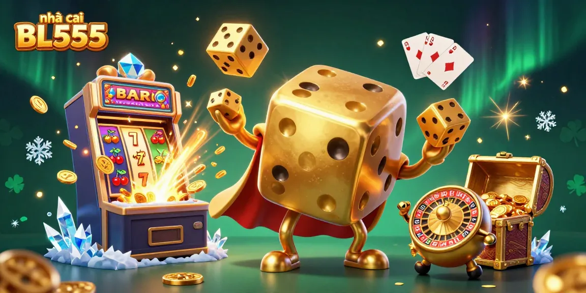 Experience the excitement and winning possibilities at nhà cái BL555 through this vibrant casino scene!